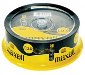 CD-R MAXELL 700MB 52X ШПИНДЕЛ 25 БР
