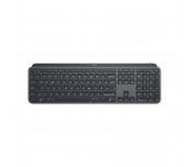 Logitech MX Keys Plus Advanced Wireless Illuminated Keyboard with Palm Rest - GRAPHITE - US INT'L - 2.4GHZ/BT - N/A - INTNL - WITH PALMREST