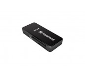 Transcend SD/microSD Card Reader, USB 3.0/3.1 Gen 1, Black