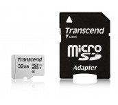 Transcend 32GB microSD w/ adapter UHS-I U1/A1