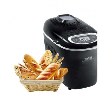 Tefal PF611838 Black 1600W bread maker Small Kitchen Appliances Home &amp;  Kitchen